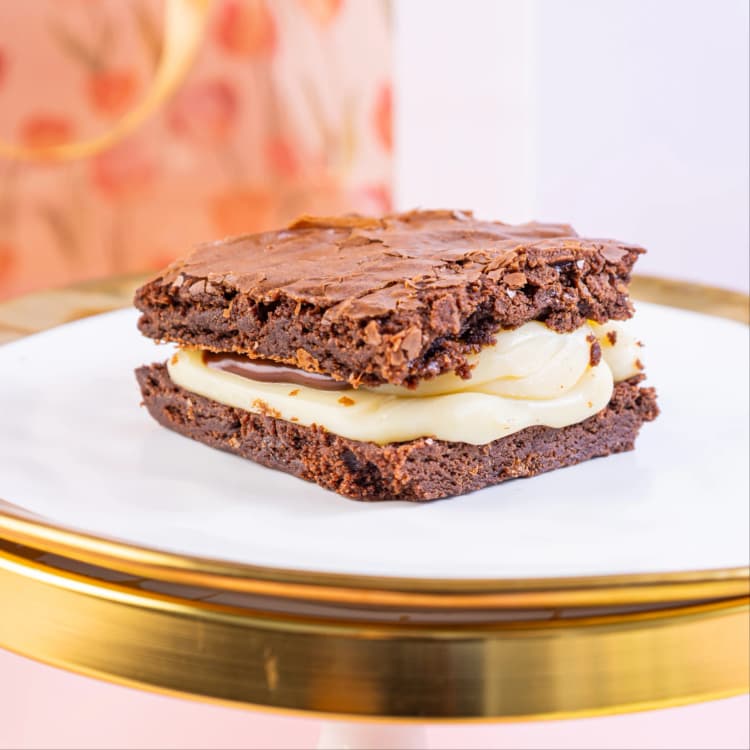 Brownie de Ninho com Nutella